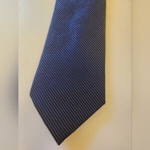Perry Ellis Midnight Blue Pinstripe Tie